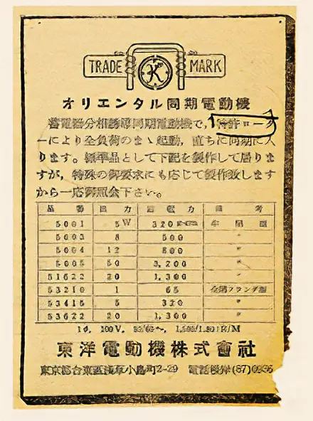 宣傳標準化產品的雜誌廣告（1952）
