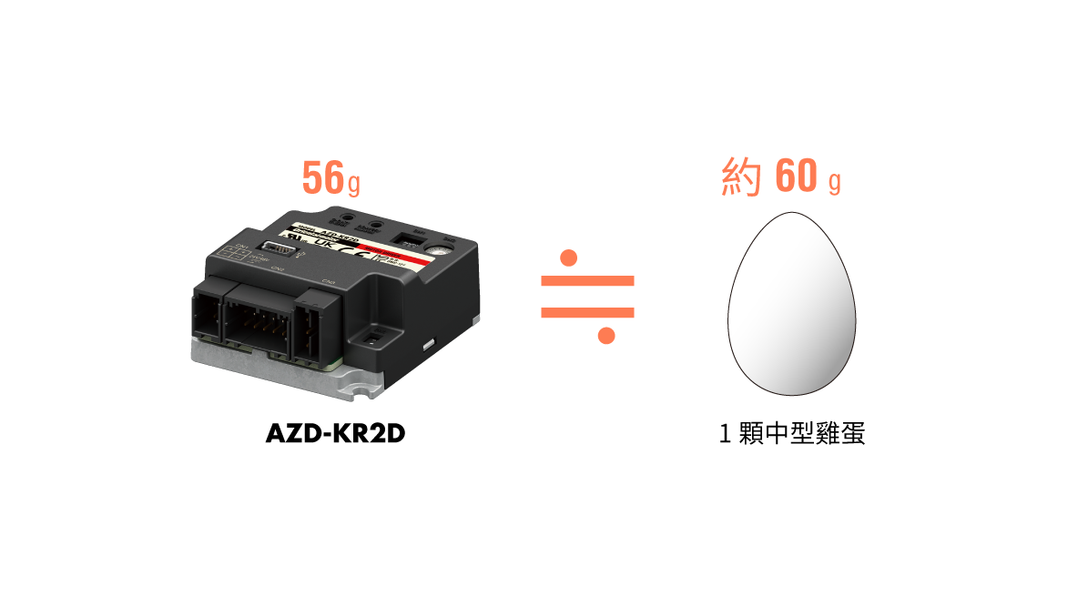 減少設備負擔的輕量設計
