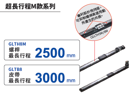 超長行程M款系列