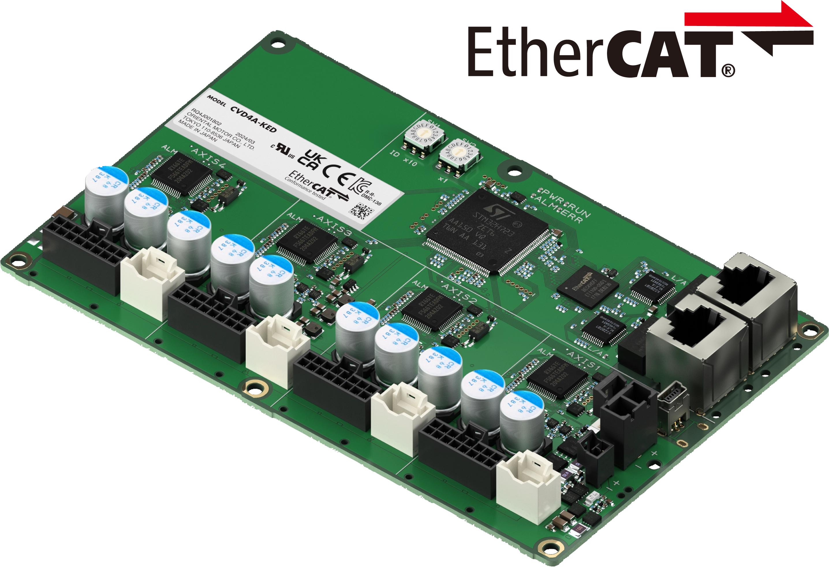 CVD系列 多軸型 EtherCAT對應