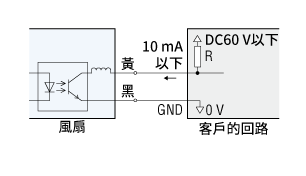 Alarm輸出電路連接範例