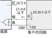 Alarm輸出電路連接範例