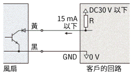 Alarm輸出電路連接範例