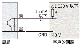 Alarm輸出電路連接範例