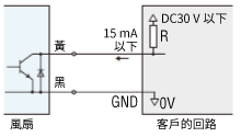Alarm輸出電路連接範例